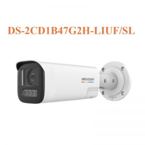 Camera IP Hikvision DS-2CD1B47G2H-LIUF/SL 4MP ColorVu Có Cảnh Báo Đèn Và Âm Thanh